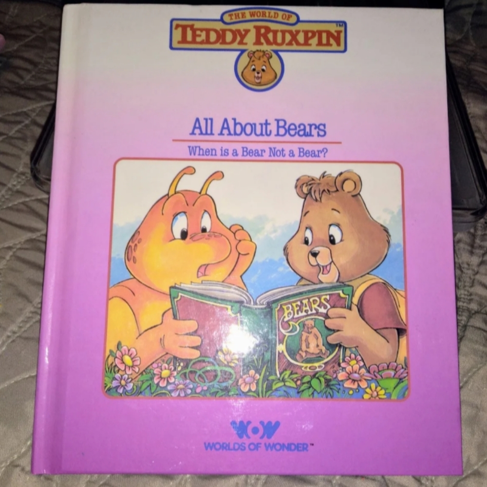 Vintage Teddy Ruxpin - All About Bears